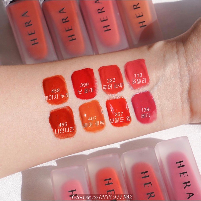 🔥HERA Fresh Nude son tint mới 2021🔥