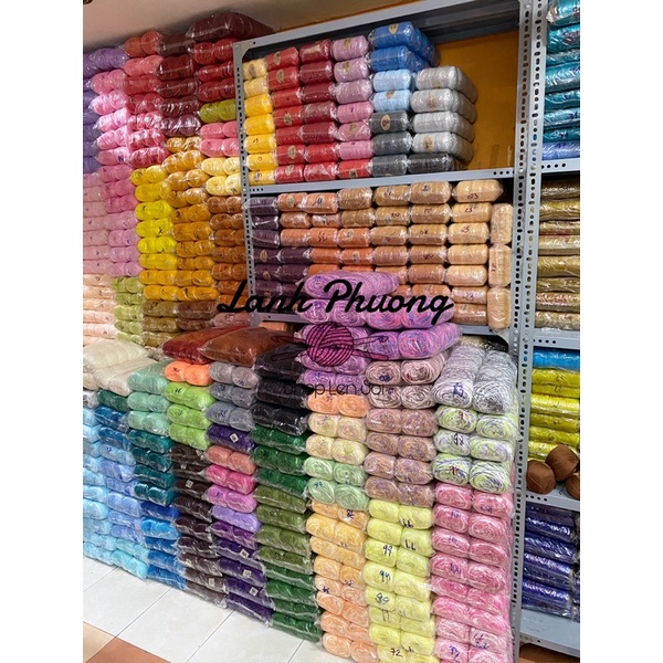 Sợi cotton Việt Nam (bảng màu 1)