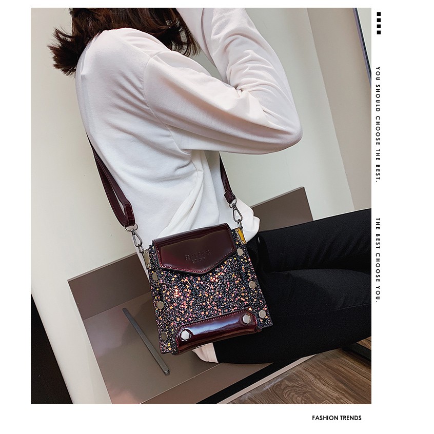 [Mã FAMAYWA2 giảm 10k đơn từ 50k] Túi Đeo Chéo 2 Ngăn D5199 Thời Trang Siêu Đẹp | BigBuy360 - bigbuy360.vn