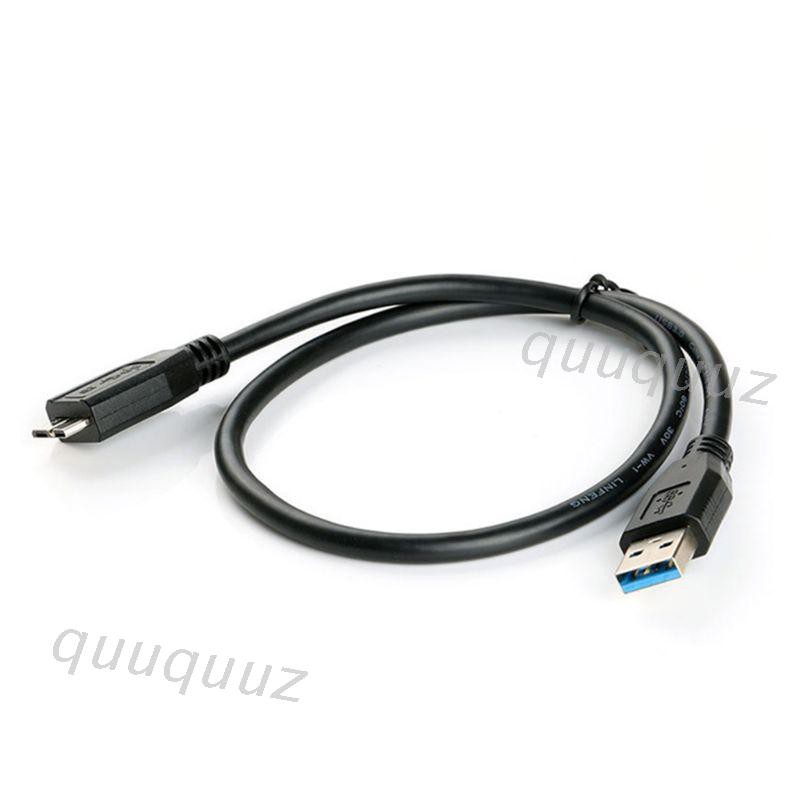 Dây Cáp Truyền Dữ Liệu 30cm Usb 3.0 Male A Sang Micro B Dành Cho Ổ Đĩa Cứng