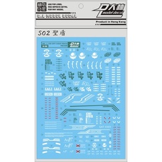 Hình dán nước mô hình MG PG Gundam + Dung dịch xử lý decal