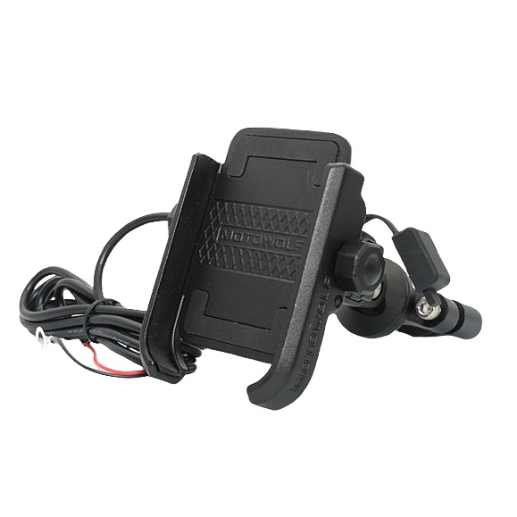 GIÁ ĐỠ ĐIỆN THOẠI MOTOWOLF CÓ SẠC GẮN CHÂN KÍNH