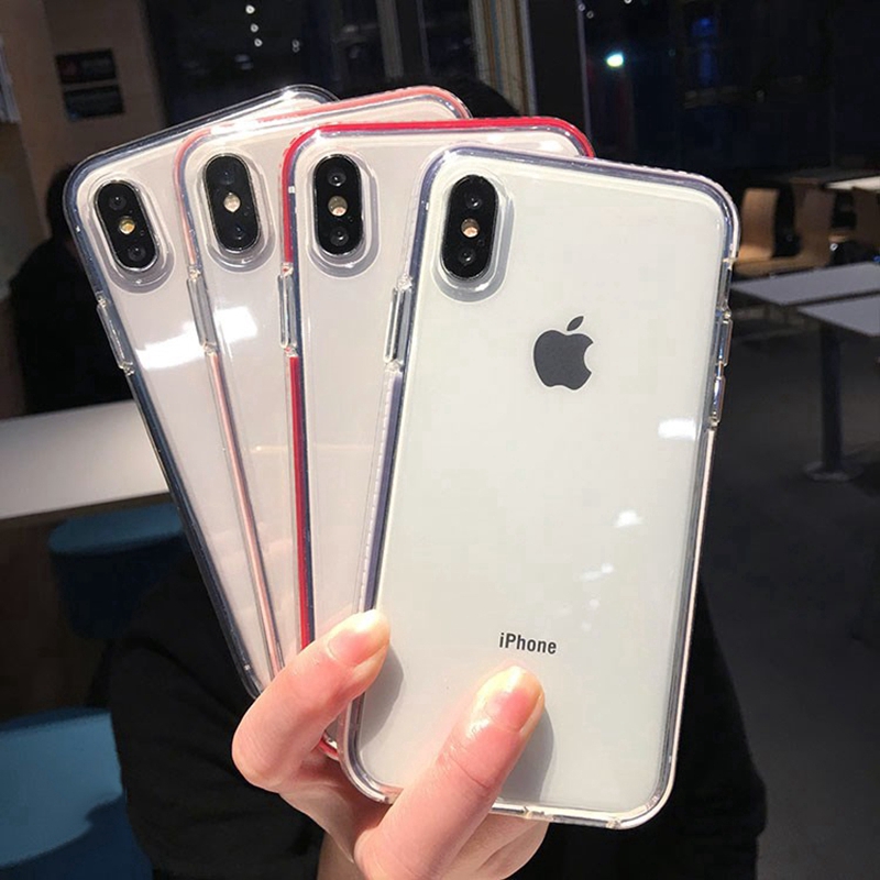 Ốp điện thoại thiết kế hai lớp chống sốc cho IPHONE 6/6S 6/6S PLUS 7/8 7/8 PLUS X XR XS XS MAX