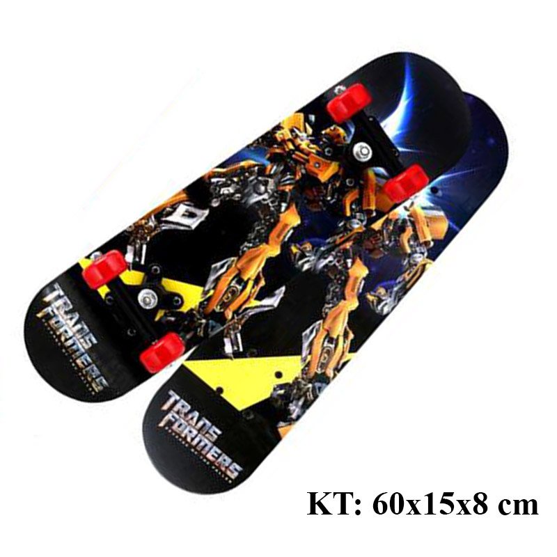 Ván Trượt Thể Thao Trẻ Em Gỗ Phong Ép 8 lớp - Ván Trượt Thể Thao Cao Cấp Chịu Tải 100Kg