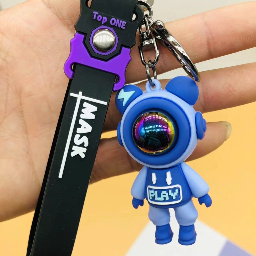 Móc khóa phi hành gia hot trend phụ kiện túi xách