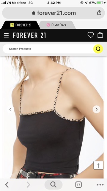 Áo Croptop viền beo