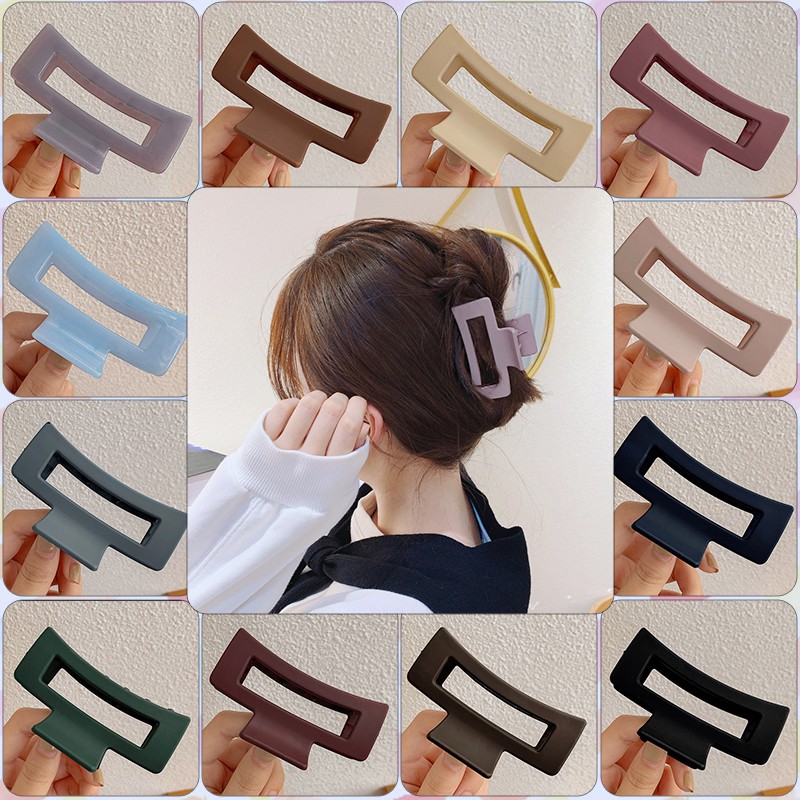Kẹp tóc đơn giản phong cách Hàn Quốc hợp thời trang cho nữ