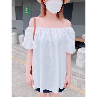 Áo Sơmi BabyDoll Thiết Kế - 2 Trong 1: Mặc BabyDoll & Trễ Vai