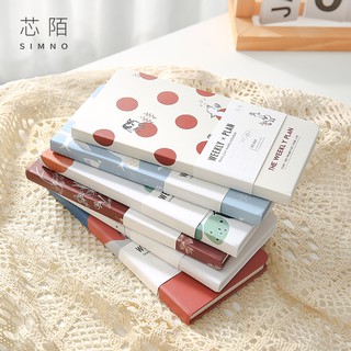 Sổ tay ghi kế hoạch 365 ngày thiết kế dễ thương tiện dụng cho học sinh
