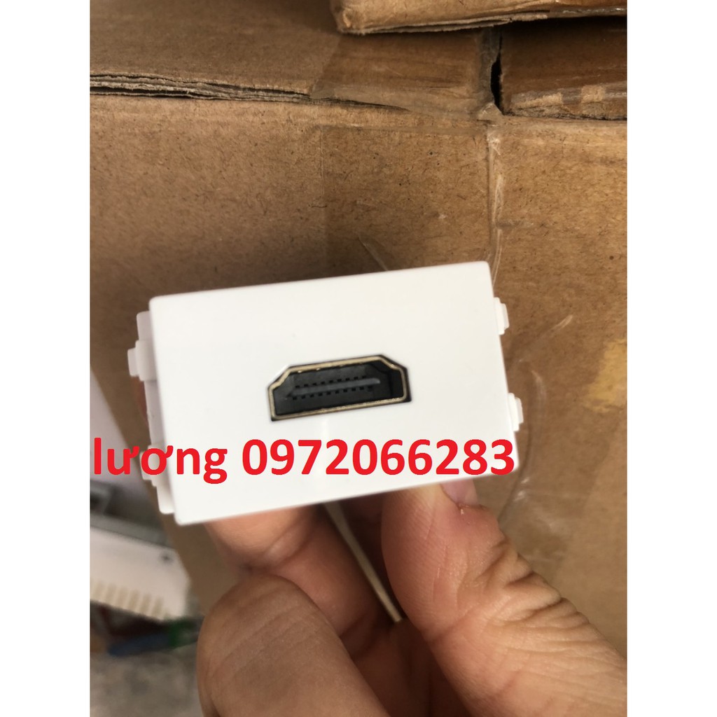 Bộ ổ âm tường gồm nhân mạng nhân hdmi và nhân điện