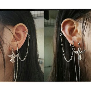 Khuyên xích thiên thần kẹp vành