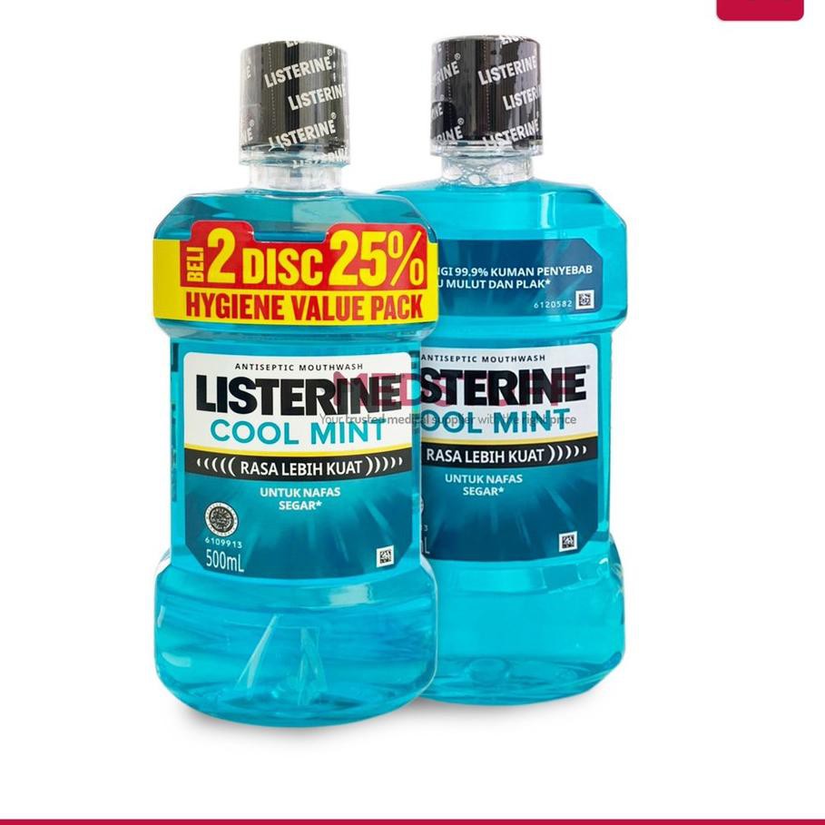 (Hàng Mới Về) Bàn Chải Đánh Răng Listerine 500ml 6.6!