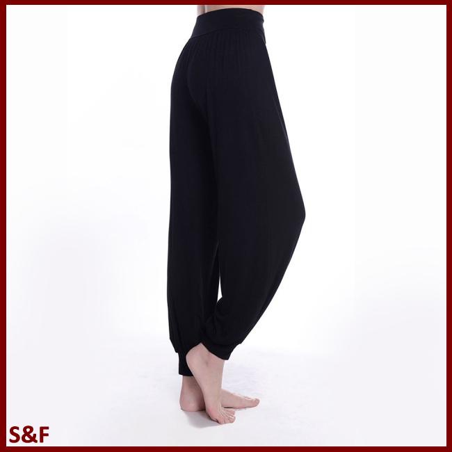 Quần Tập Yoga Nữ ống Rộng Mau Trơn Giảm Chỉ Con 109 500 đ