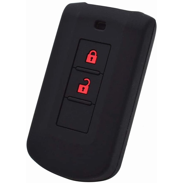 Vỏ Silicone Bọc Chìa Khóa Thông Minh 2 Nút Cho Mitsubishi 2019 GLS Models
