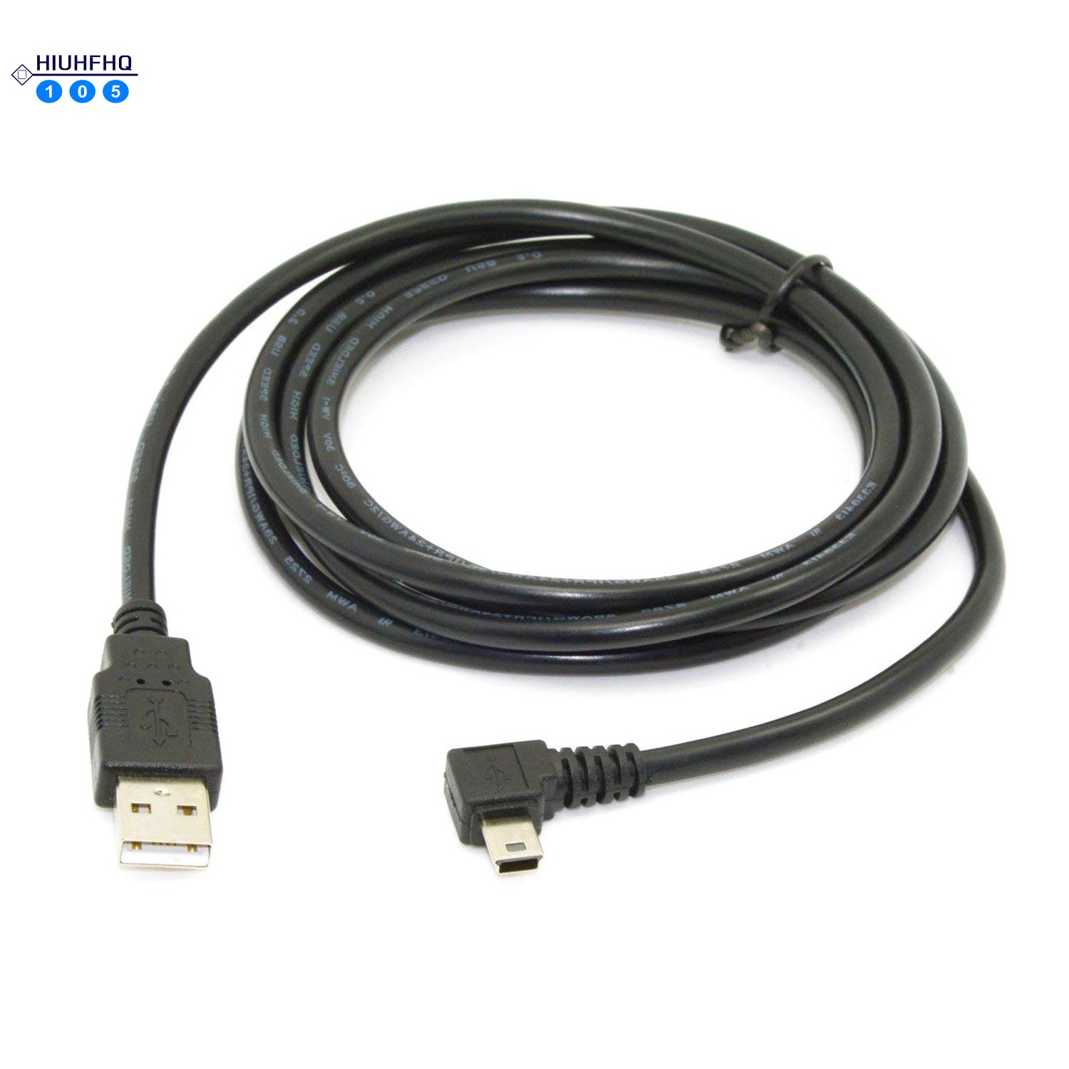Cáp chuyển đổi usb mini 5pin dạng góc 90 độ sang đầu cắm usb 2.0 dài 1.8m tiện dụng | BigBuy360 - bigbuy360.vn