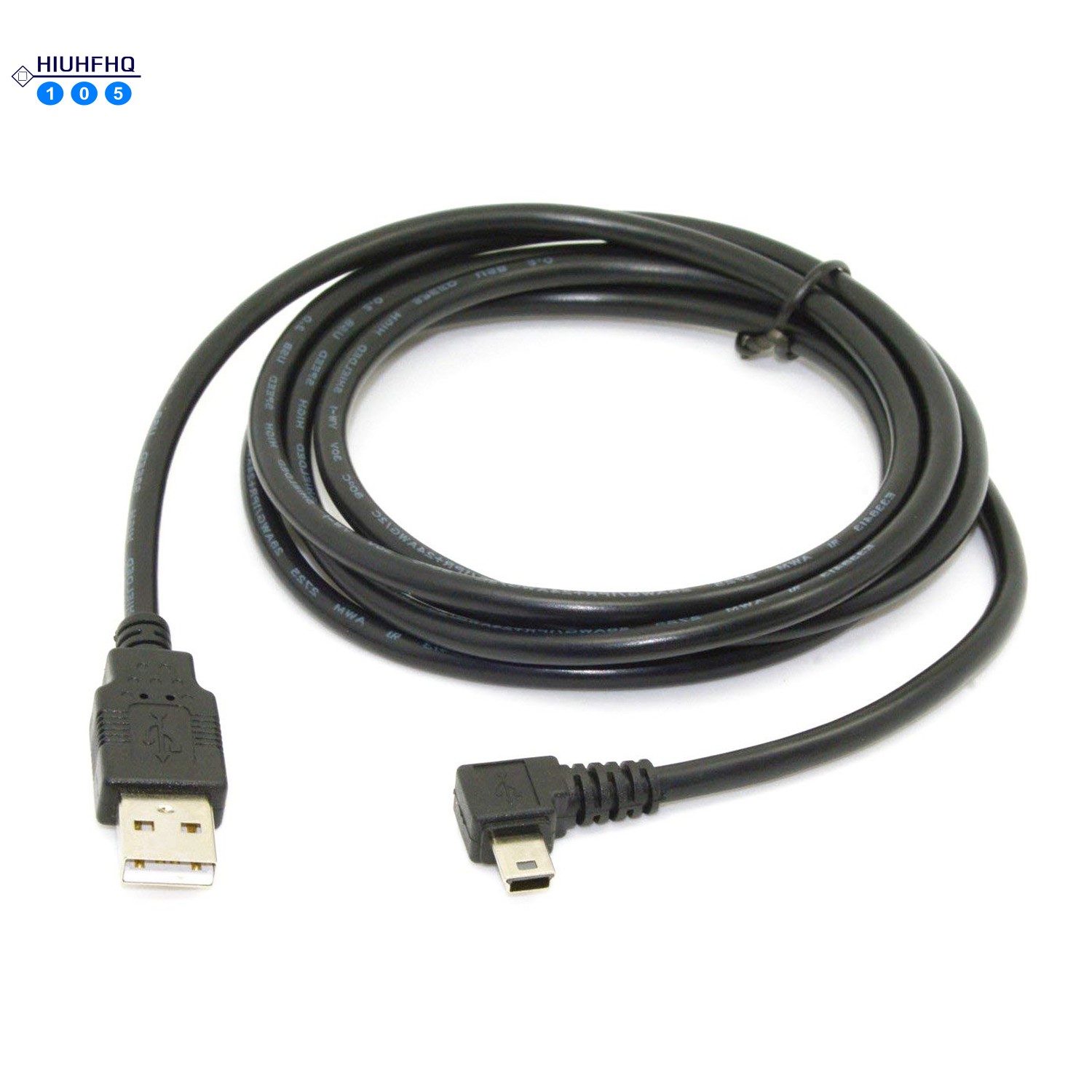 Cáp chuyển đổi usb mini 5pin dạng góc 90 độ sang đầu cắm usb 2.0 dài 1.8m tiện dụng