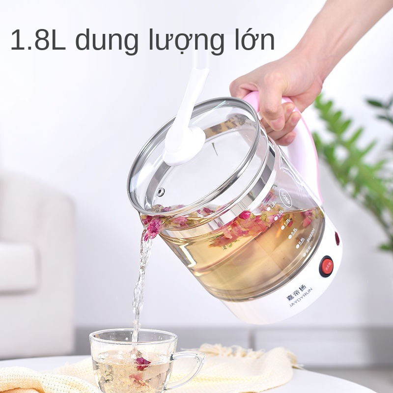 Ấm sắc thuốc Jiadiyang, máy tích hợp thủy tinh, trà hoa đun đa năng gia dụng, pha trà, siêu tốc,