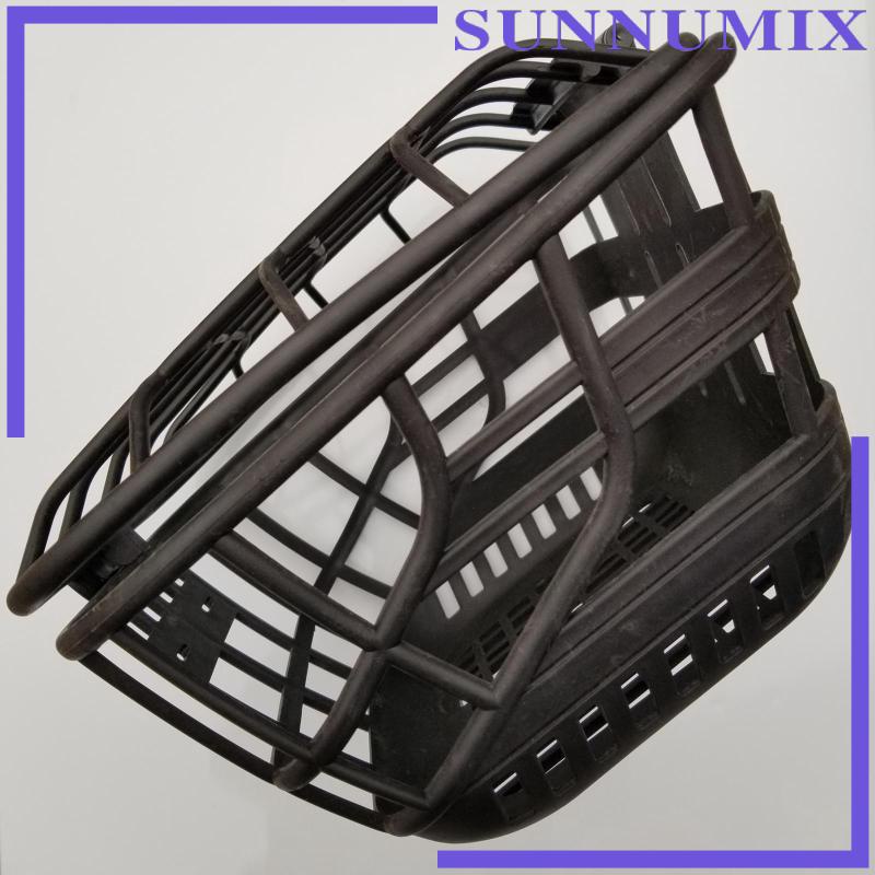 Giỏ Xe Đạp Điện Bằng Nhựa Có Nắp Tháo Rời Tiện Dụng