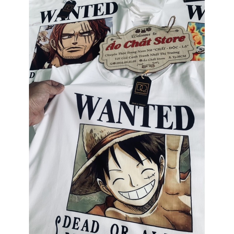 BST ÁO THUN LỆNH TRUY NÃ ONE PIECE CỰC ĐẸP | ÁO PHÔNG HẢI TẶC WANTED ZORO CAO CẤP OP68