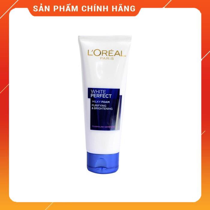 Sữa Rửa Mặt Làm Sạch & Trắng Mịn Da L'Oreal Paris White Perfect 100ml