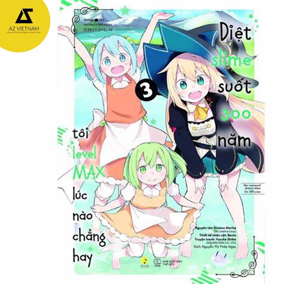 Sách - [Manga] Diệt Slime Suốt 300 Năm, Tôi Levelmax Lúc Nào Chẳng Hay (Tập 3)