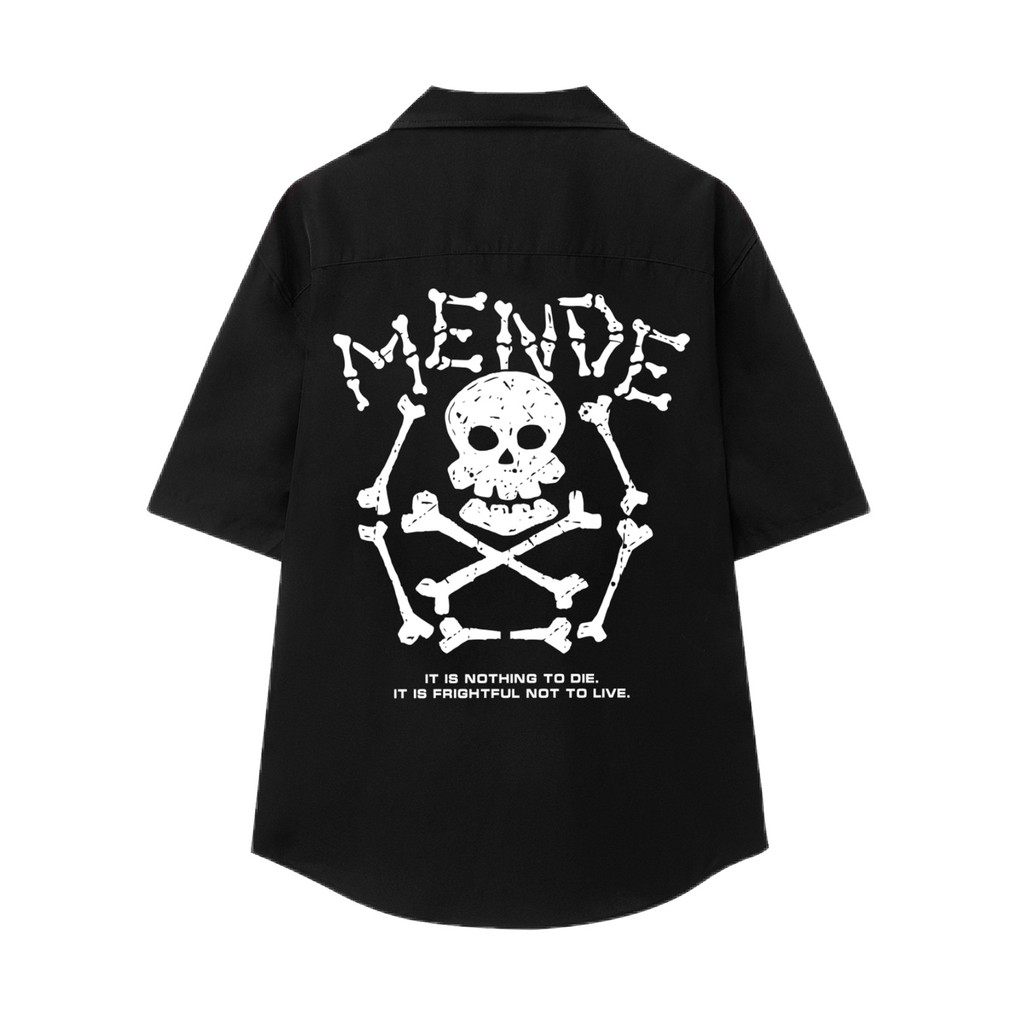 [Mã INCU50 giảm 50k đơn 250k] MENDE - Pirate Shirt - Áo sơ mi tay ngắn MENDE chính hãng | BigBuy360 - bigbuy360.vn