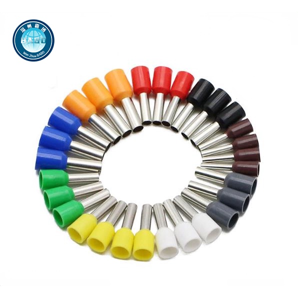 1000 Cái / gói E1508 E2508 E0510 E0512 E7510 Cách Nhiệt Ferrules Khối Thiết Bị Đầu Cuối Dây Kết Nối 