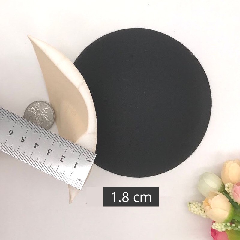 Set 2 Miếng Đệm Mút Độn Ngực  hình tròn siêu đẩy ti QUINN BRA - Xốp lót áo bra nâng ngực tạo khe