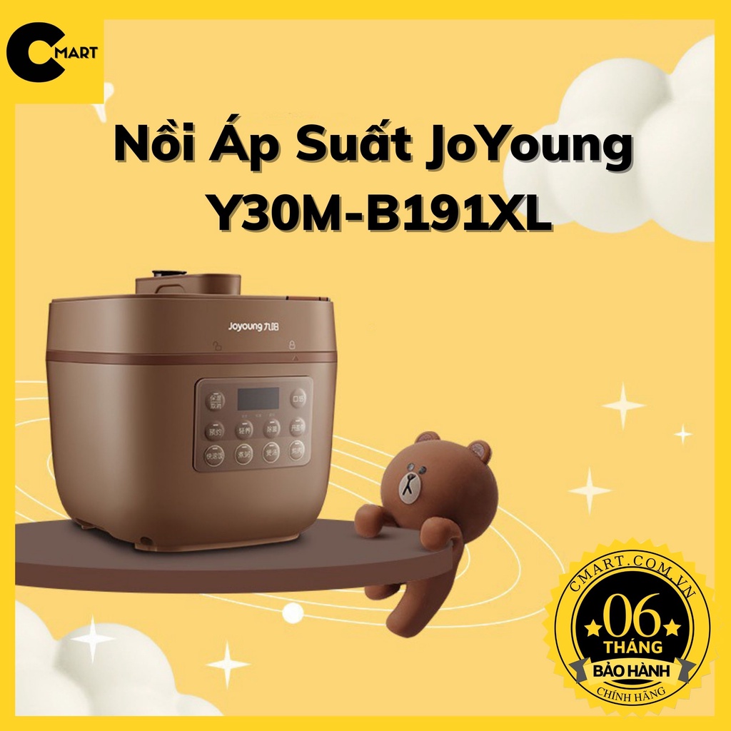 Nồi Áp Suất JoYoung Line Friends Y30M-B191XL [CMART GIA DỤNG TIỆN ÍCH]