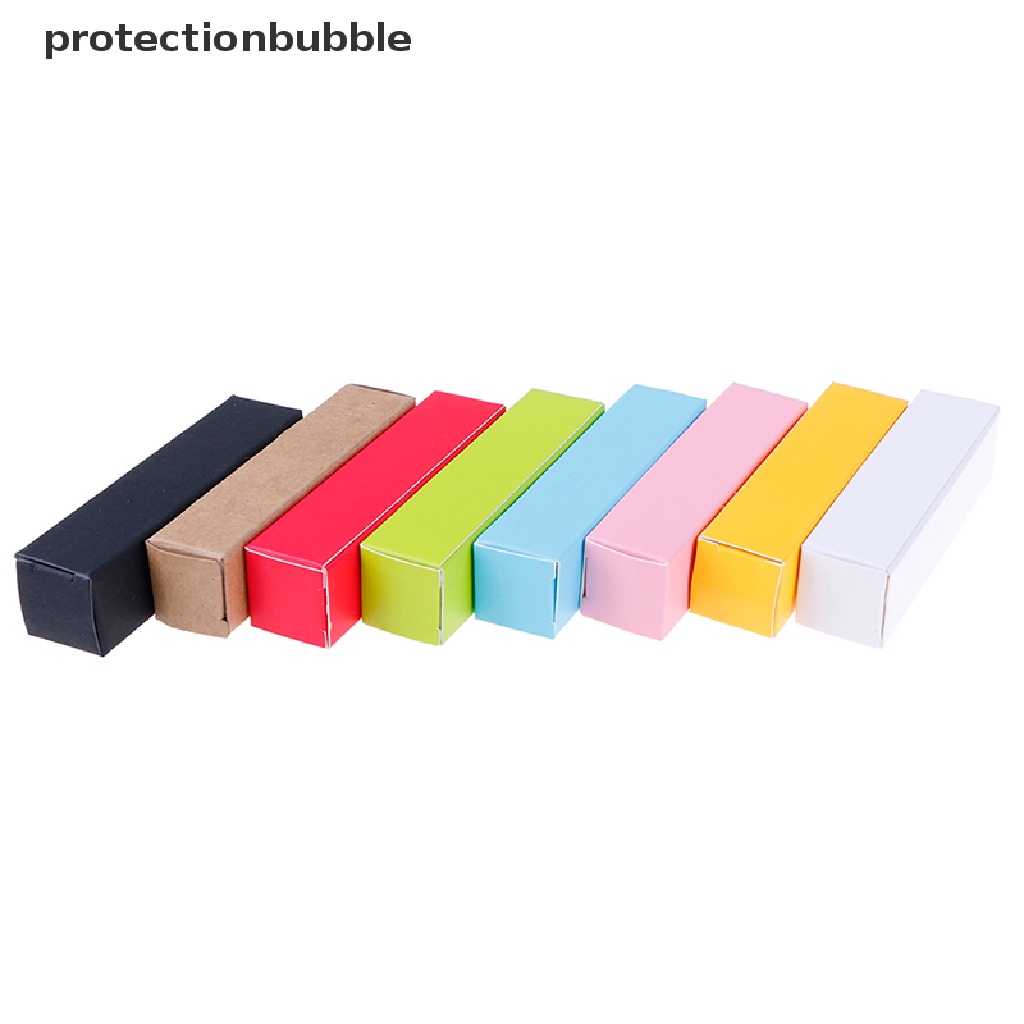 Set 10 hộp giấy carton đựng son môi 20*20*85mm