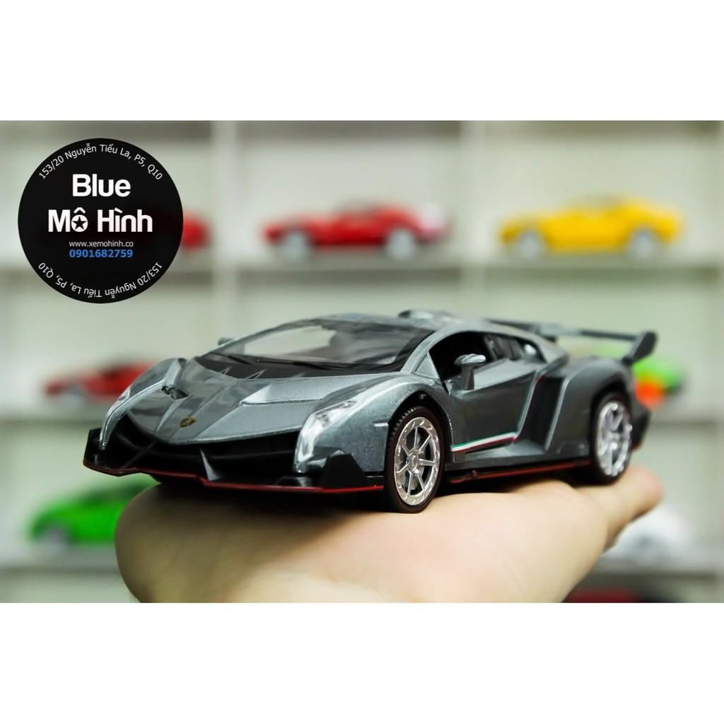 Blue mô hình | Xe mô hình Lambo Veneno tỷ lệ 1:32