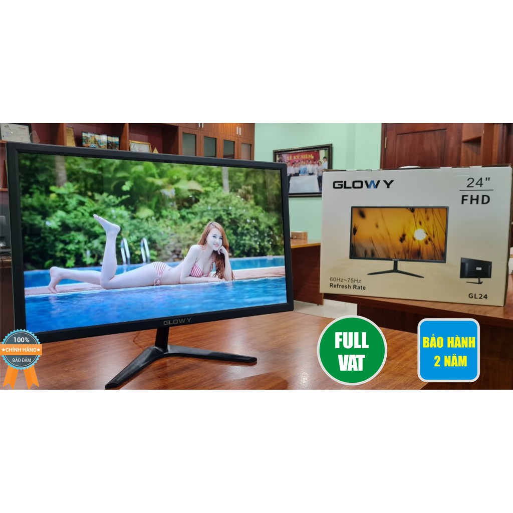 [Chính hãng] Màn hình viewsonic24" - VA2406/VA2418/VX2476. IPS -  Viền siêu mỏng, Gloway GL23", GL24" - BH 24 Tháng