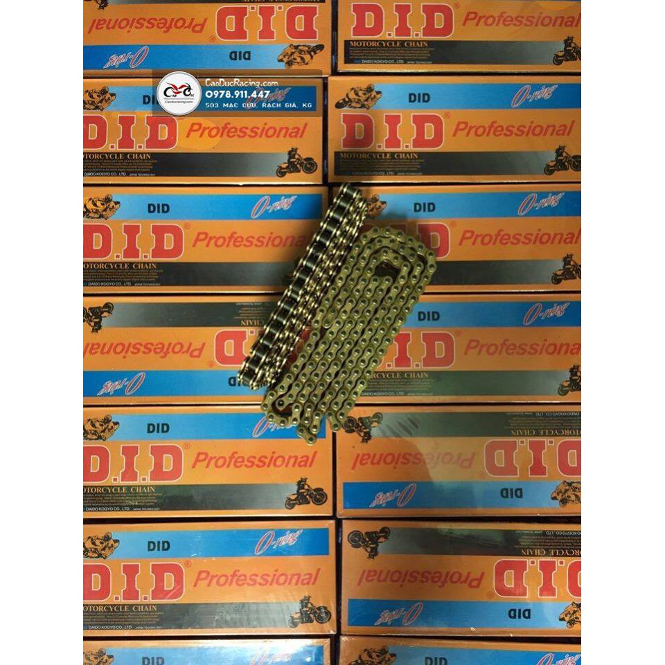 Sên xích DID chính hãng phốt Cao su- Made in Japan nhật bản