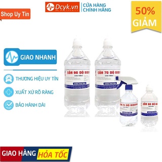 ✅ Cồn Sát Trùng 70 Độ / 90 Độ: Nam Hà BIDOPHAR - DCYK0136