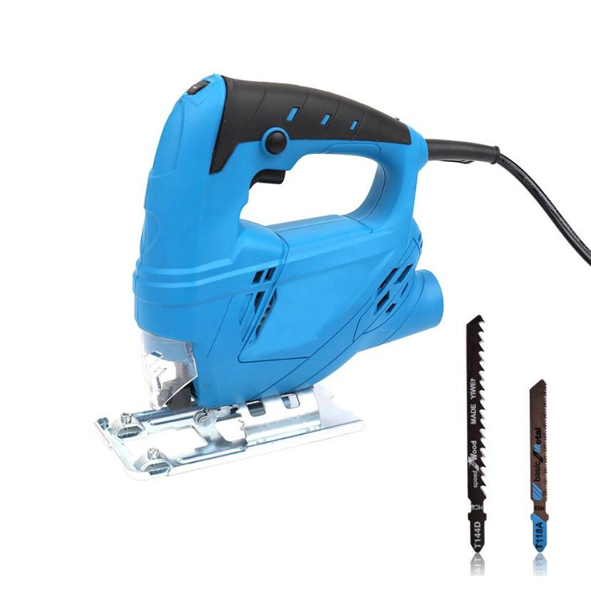 Máy cưa xẻ gỗ - Các tính năng: điều chỉnh chiều cao và góc đo laser JIG SAW + tặng thêm 2 lưỡi