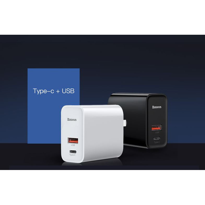 Củ Sạc Nhanh điện Thoại 30w Chính Hãng Baseus Dùng điện ở Nhà