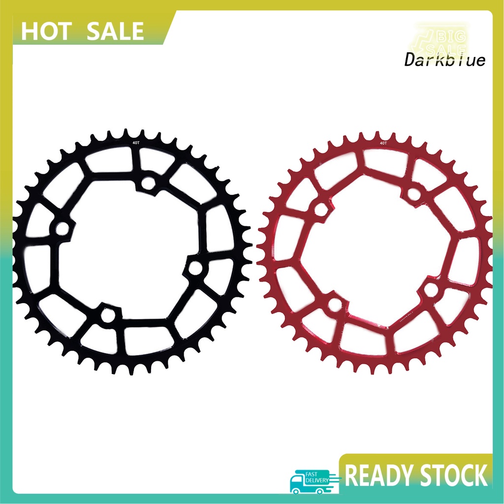 Đĩa Xích Xe Đạp Bằng Hợp Kim Nhôm QX--Round 104BCD 40 / 42 / 44 / 46 / 48 / 50 / 52T MTB