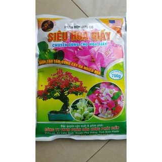 phân bón hữu cơ chuyên dùng cho hoa giấy