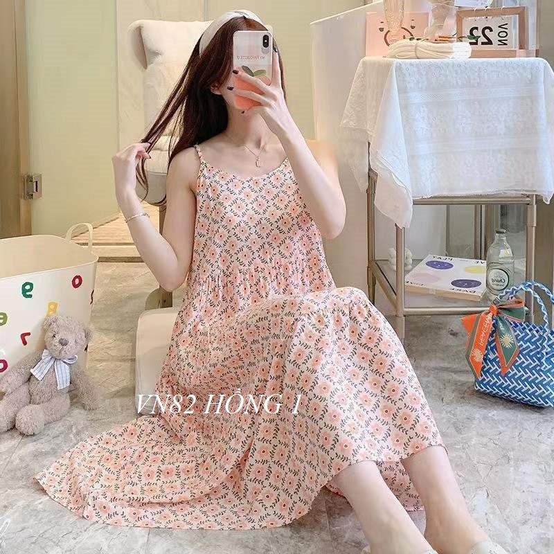VÁY LANH SĂN Hàng Giao Luôn MẶC NHÀ ĐẦM MẶC NHÀ VN82