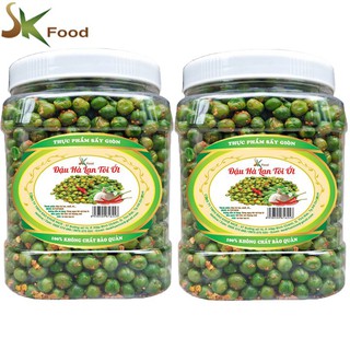1kg đậu hà lan rang tỏi ớt thơm ngon - thiên đường ăn vặt