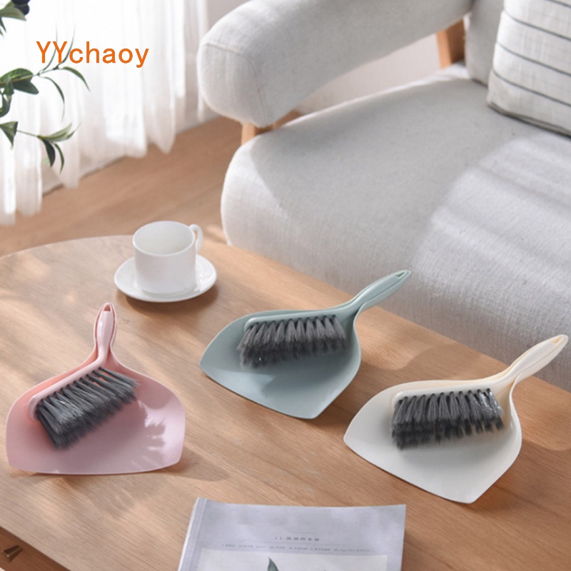 Bộ Chổi Và Xẻng Hốt Rác Mini Bằng Nhựa Dành Cho Gia Đình