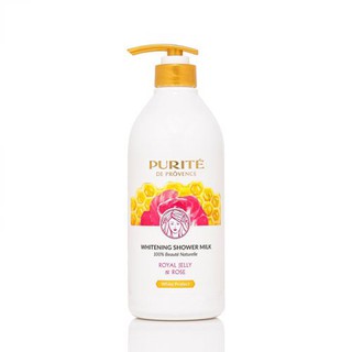 Sữa tắm dưỡng trắng da Purite sữa ong chúa và hoa anh đào 850ml