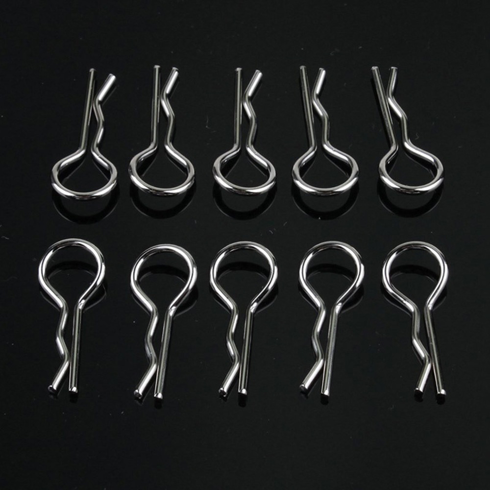 RC Bộ 10 Ốc Vít Bằng Thép Không Gỉ Nhiều Màu Sắc Tỉ Lệ 1 / 10 Cho Xe Đồ Chơi Hsp