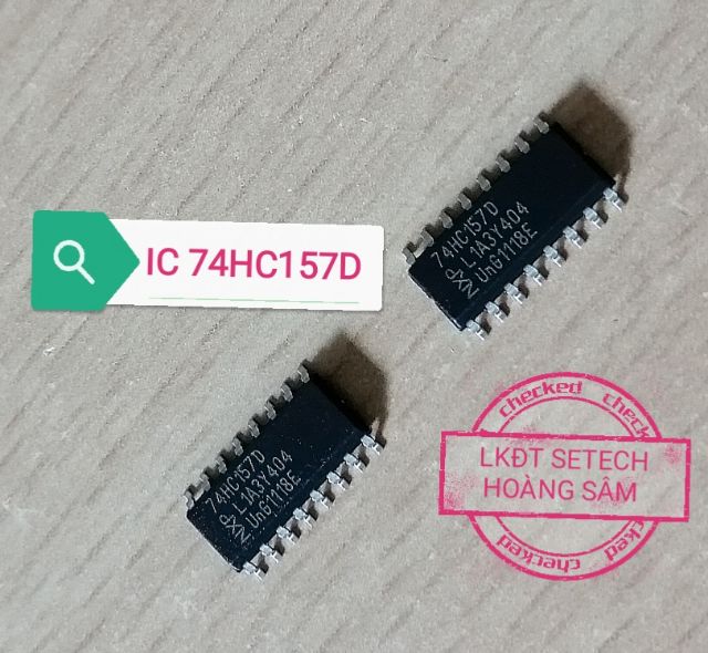 IC số 74HC157 dán 74HC157D chân dán SOIC16