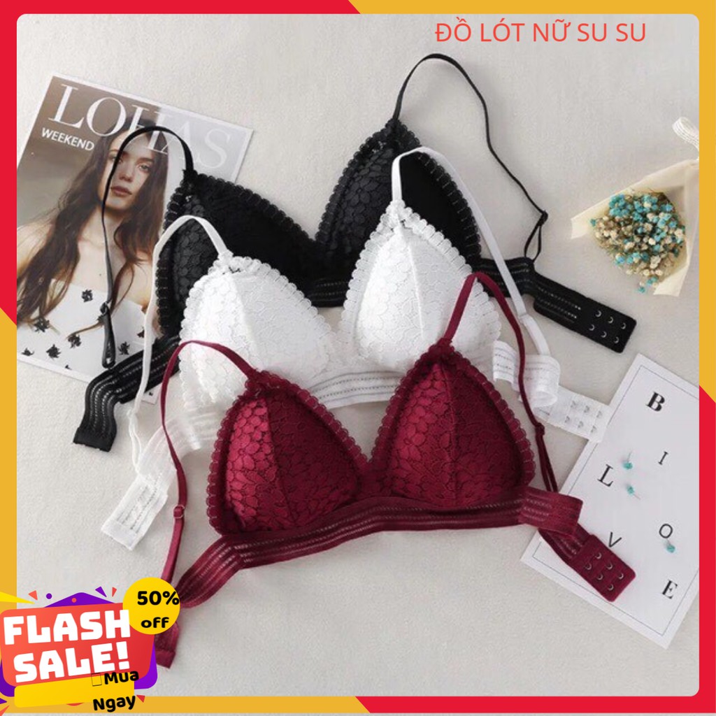 Áo Bra 💖 FREESHIP 💖 Áo Bra Ren Mút Mỏng A7313 | BigBuy360 - bigbuy360.vn