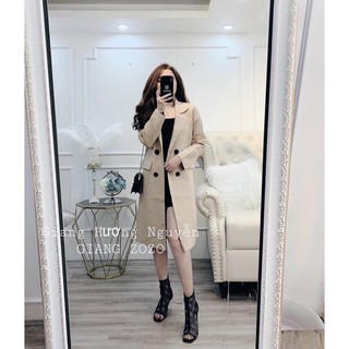 Áo Dạ Ép Dáng Dài Quảng Châu Cao Cấp 🌺🌺