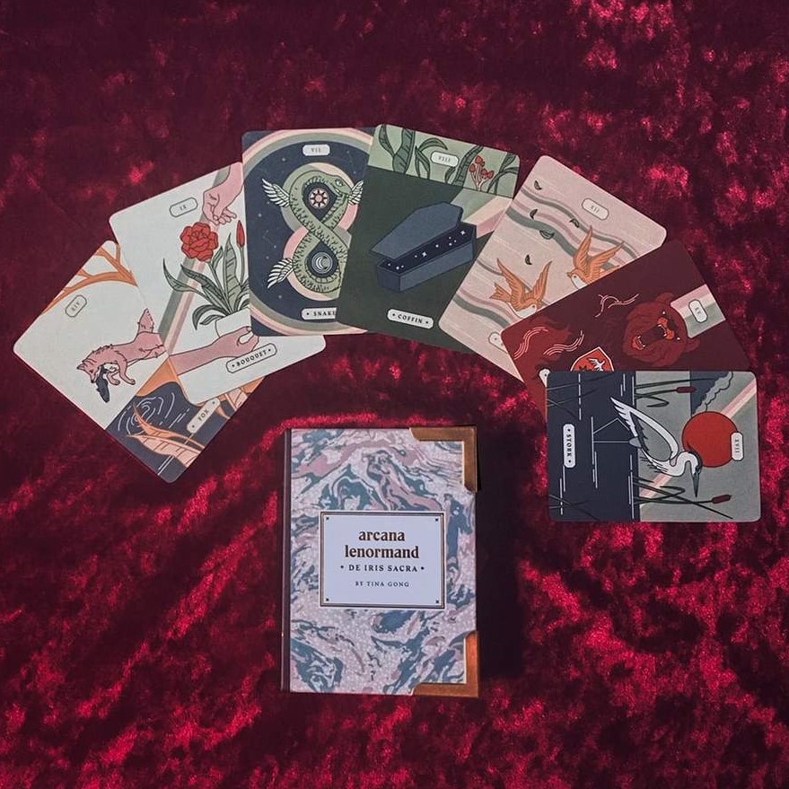 Bộ bài Arcana de Iris Sacra Lenormand Deck
