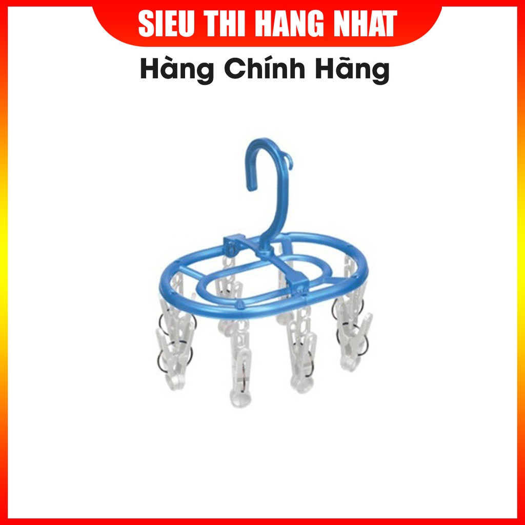 Máng phơi mini tròn có 8 kẹp chữ A