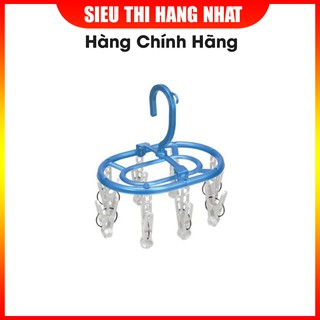 Máng phơi mini tròn có 8 kẹp chữ A