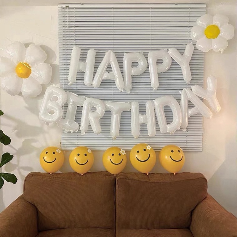 Bong Bóng Hình Chữ Cái Từ A-Z 16 Inch Dùng Trang Trí Tiệc Cưới, Sinh Nhật